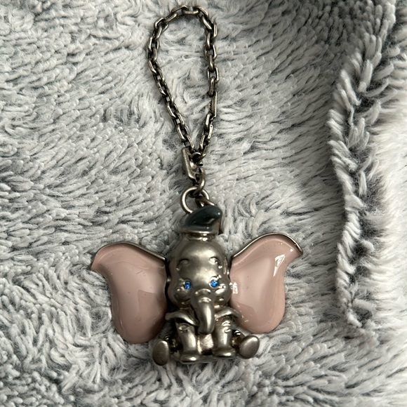 Coach x Disney Jeweled Dumbo Bag Charm Keychain - Picture 1 of 8